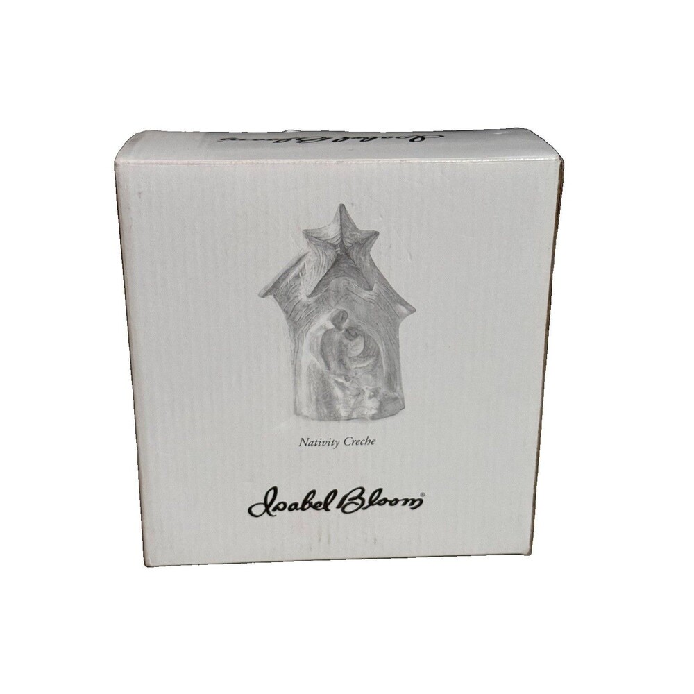 Signed Isabel Bloom Nativity / Holy Family Sculpture New With Box